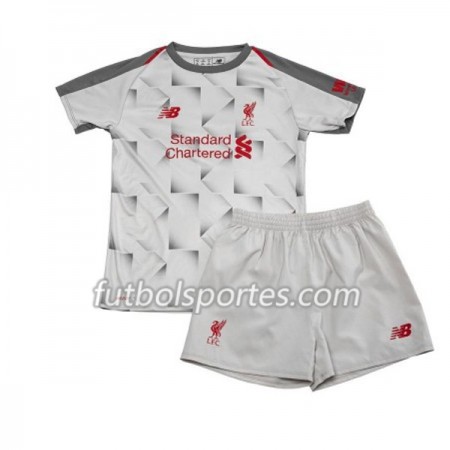 Camisetas Liverpool Niño Tercera Equipacion 2018/2019
